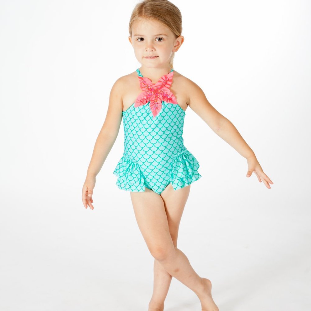Love U Lots NWT Girls Mermaid Swimsuit